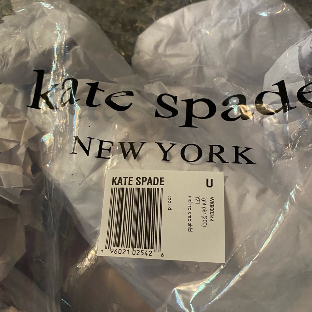 EUC Kate Spade Leila medium shoulder bag Pistachio Green - Picture 8 of 13